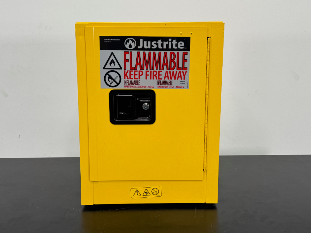 Image of Justrite 4 Gallon Flammable Liquid Storage Cabinet